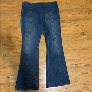 Lee Dark Blue Flare Jeans